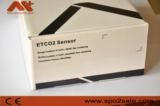 8 पिन फिलिप्स EtCO2 सेंसर TPU M2501A Co2 सेंसर मेनस्ट्रीम Capnography