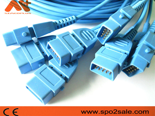 BCI Nellcor Spo2 एक्सटेंशन केबल CSI Siemens Spo2 मोल्ड केबल