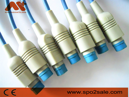 8 पिन रोगी मॉनिटर सहायक उपकरण Philips Spo2 केबल 12 पिन