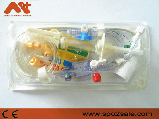 P01733 IBP प्रेशर ट्रांसड्यूसर डिस्पोजेबल एडवर्ड्स कनेक्टर सिंगल ट्यूब