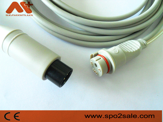 AAMI Spacelabs to BD कम्पेटिबल IBP अडैप्टर केबल 690-0021-00
