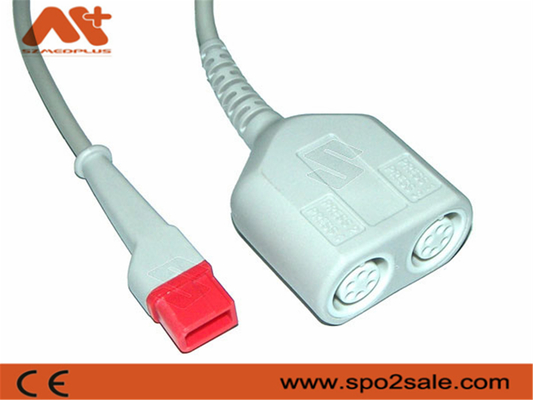 Spacelabs IBP केबल - 700-0028-00 अल्ट्राव्यू के लिए डुअल 6 पिन