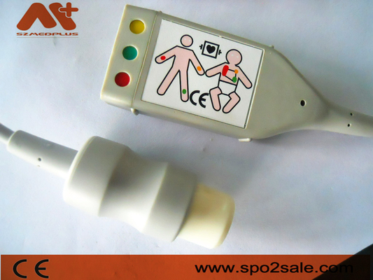 फिलिप्स कम्पेटिबल 3 लीड ईसीजी ट्रंक केबल - M1590A
