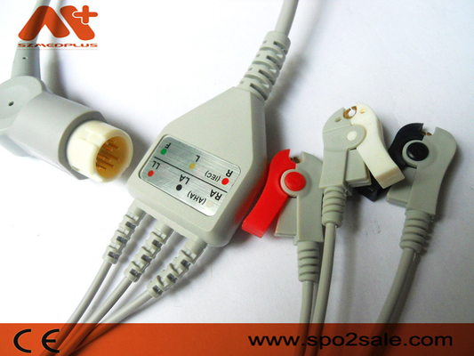 Philips संगत 3 लीड क्लिप डायरेक्ट-कनेक्ट ECG केबल - M1970A