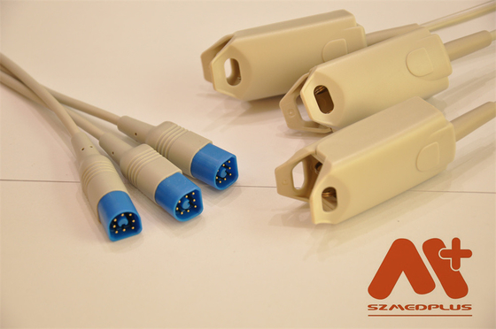 CFDA Philips M1196A एडल्ट हॉस्पिटल फिंगर क्लिप डायरेक्ट कनेक्ट SpO2 सेंसर