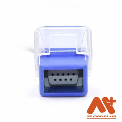 Oximax 8Pin से DB9 SpO2 अडैप्टर केबल Philips M1943NL मेडिकल TPU